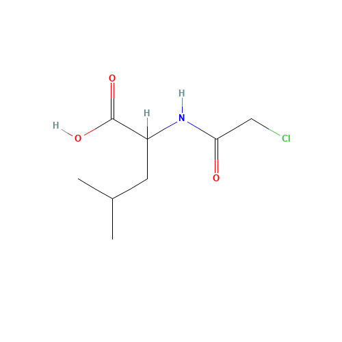 2-[(2-chloroacetyl)amino]-4-methylpentanoic acid (CAS: 7154-83-8) - Related Chemical Product