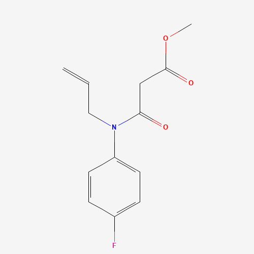 methyl 3-(4-fluoro-N-prop-2-enylanilino)-3-oxopropanoate (CAS: 946505-38-0) - Related Chemical Product