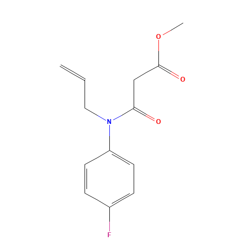 methyl 3-(4-fluoro-N-prop-2-enylanilino)-3-oxopropanoate (CAS: 946505-38-0) - Related Chemical Product