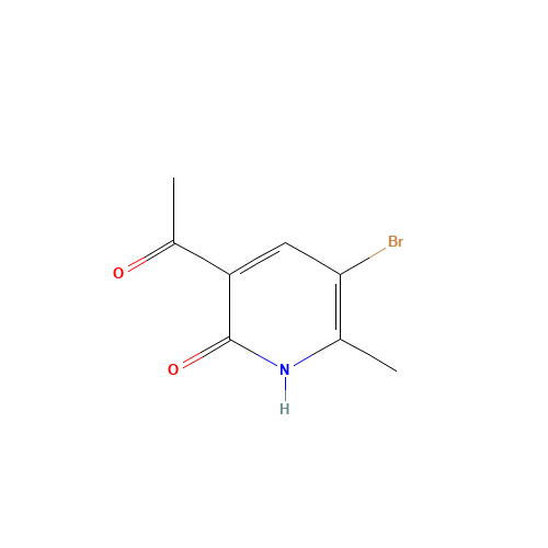 3-acetyl-5-bromo-6-methyl-1H-pyridin-2-one (CAS: 727383-54-2) - Related Chemical Product