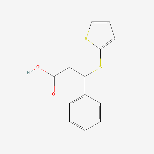 3-phenyl-3-thiophen-2-ylsulfanylpropanoic acid (CAS: 111190-18-2) - Related Chemical Product