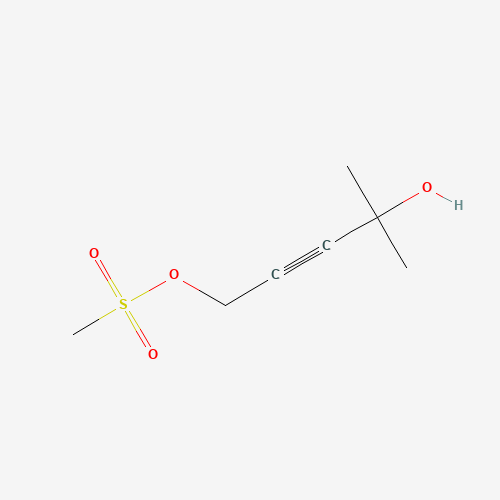 (4-hydroxy-4-methylpent-2-ynyl) methanesulfonate (CAS: 1422129-45-0) - Related Chemical Product