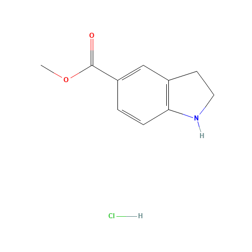 methyl 2,3-dihydro-1H-indole-5-carboxylate;hydrochloride (CAS: 1187928-10-4) - Related Chemical Product