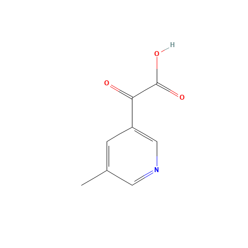 2-(5-methylpyridin-3-yl)-2-oxoacetic acid (CAS: 1227406-70-3) - Related Chemical Product