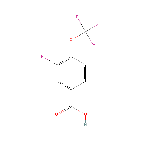 3-fluoro-4-(trifluoromethoxy)benzoic acid (CAS: 886498-89-1) - Related Chemical Product