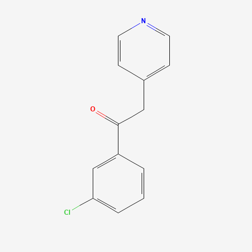 1-(3-chlorophenyl)-2-pyridin-4-ylethanone (CAS: 125996-70-5) - Related Chemical Product