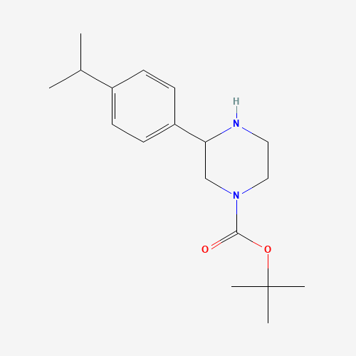 tert-butyl 3-(4-propan-2-ylphenyl)piperazine-1-carboxylate (CAS: 886766-93-4) - Related Chemical Product