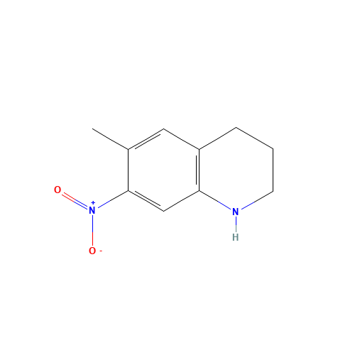 6-methyl-7-nitro-1,2,3,4-tetrahydroquinoline (CAS: 222832-59-9) - Related Chemical Product