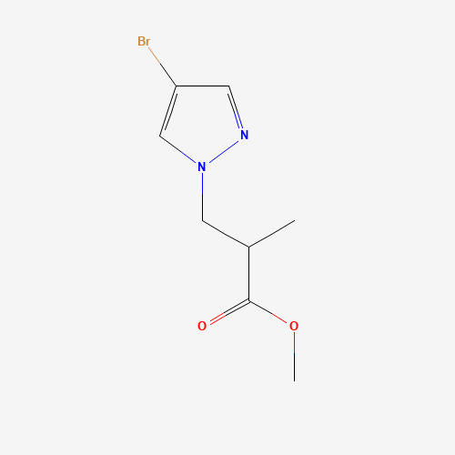 methyl 3-(4-bromopyrazol-1-yl)-2-methylpropanoate (CAS: 1005615-47-3) - Related Chemical Product