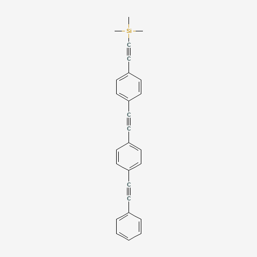 trimethyl-[2-[4-[2-[4-(2-phenylethynyl)phenyl]ethynyl]phenyl]ethynyl]silane (CAS: 518342-75-1) - Related Chemical Product