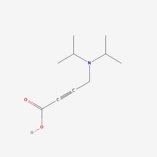 4-[di(propan-2-yl)amino]but-2-ynoic acid (CAS: 214487-29-3) - Related Chemical Product