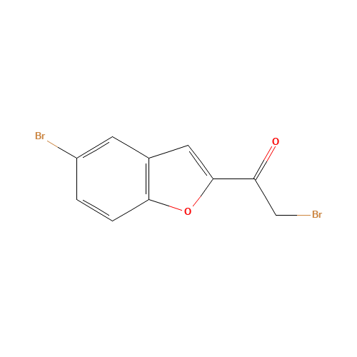 2-bromo-1-(5-bromo-1-benzofuran-2-yl)ethanone (CAS: 7039-76-1) - Related Chemical Product