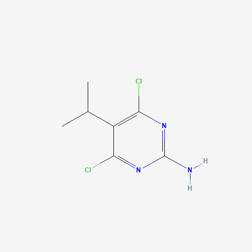 4,6-dichloro-5-propan-2-ylpyrimidin-2-amine (CAS: 500161-46-6) - Related Chemical Product