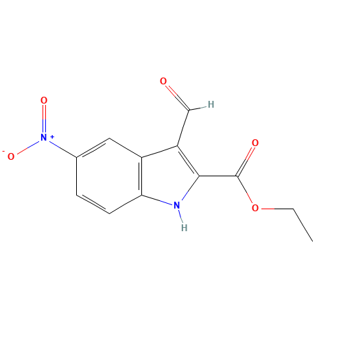 ethyl 3-formyl-5-nitro-1H-indole-2-carboxylate (CAS: 22120-89-4) - Related Chemical Product