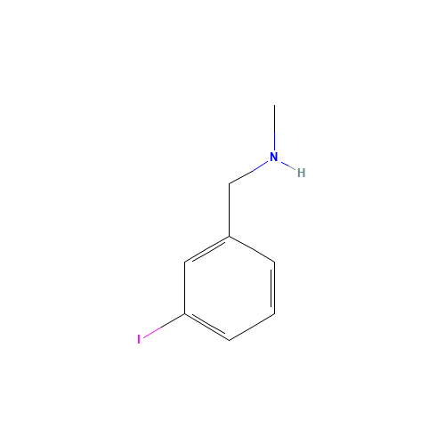 1-(3-iodophenyl)-N-methylmethanamine (CAS: 90389-93-8) - Related Chemical Product