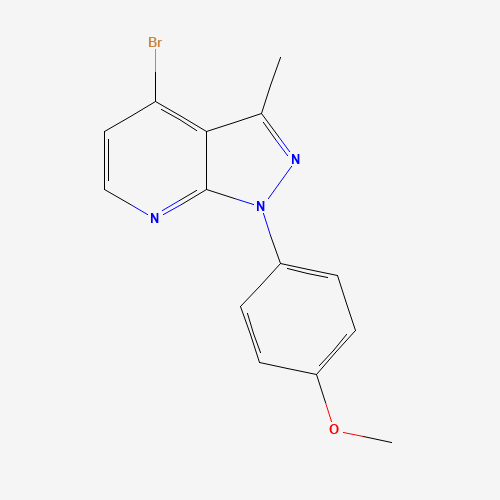 4-bromo-1-(4-methoxyphenyl)-3-methylpyrazolo[3,4-b]pyridine (CAS: 1417333-23-3) - Related Chemical Product