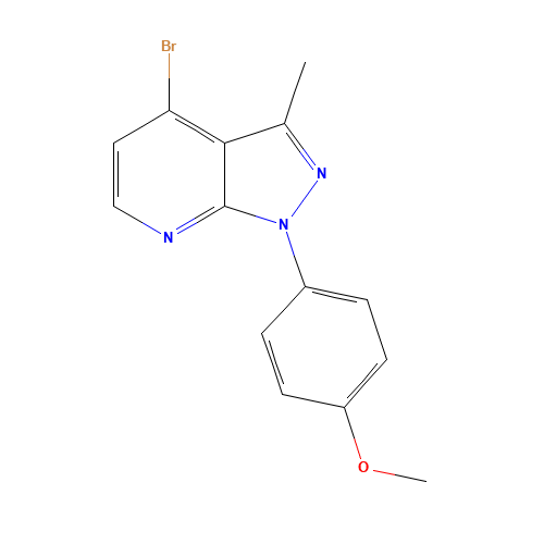 4-bromo-1-(4-methoxyphenyl)-3-methylpyrazolo[3,4-b]pyridine (CAS: 1417333-23-3) - Related Chemical Product