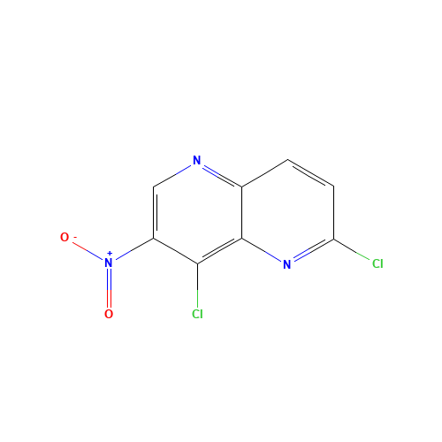2,8-dichloro-7-nitro-1,5-naphthyridine (CAS: 1366050-48-7) - Related Chemical Product