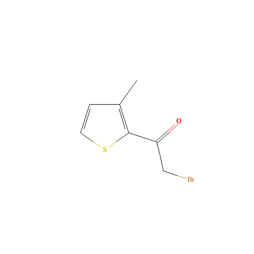 2-bromo-1-(3-methylthiophen-2-yl)ethanone (CAS: 62466-11-9) - Related Chemical Product
