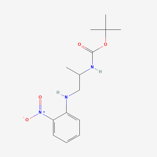 tert-butyl N-[1-(2-nitroanilino)propan-2-yl]carbamate (CAS: 170116-52-6) - Related Chemical Product