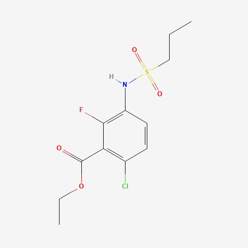 ethyl 6-chloro-2-fluoro-3-(propylsulfonylamino)benzoate (CAS: 1103234-35-0) - Related Chemical Product