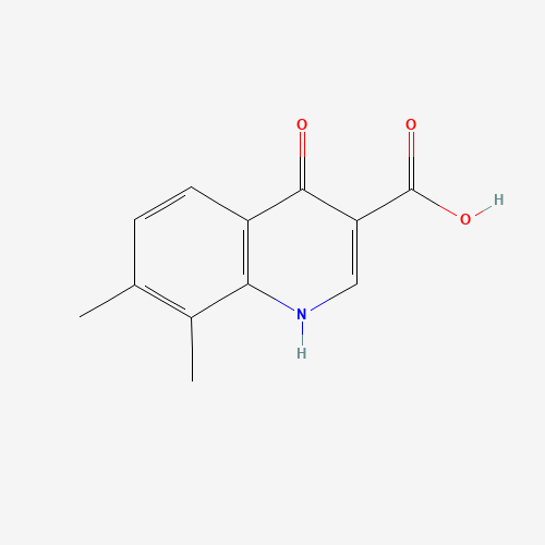7,8-dimethyl-4-oxo-1H-quinoline-3-carboxylic acid (CAS: 53164-36-6) - Related Chemical Product