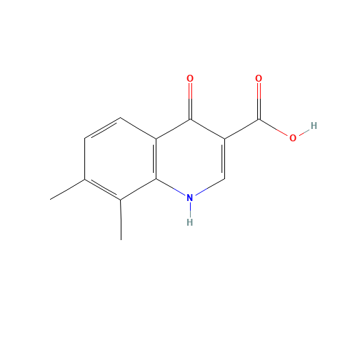 7,8-dimethyl-4-oxo-1H-quinoline-3-carboxylic acid (CAS: 53164-36-6) - Related Chemical Product