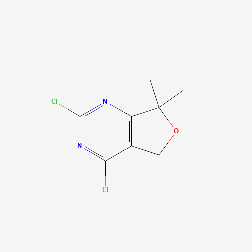 2,4-dichloro-7,7-dimethyl-5H-furo[3,4-d]pyrimidine (CAS: 1260088-72-9) - Related Chemical Product