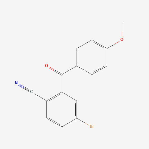 4-bromo-2-(4-methoxybenzoyl)benzonitrile (CAS: 946525-44-6) - Related Chemical Product