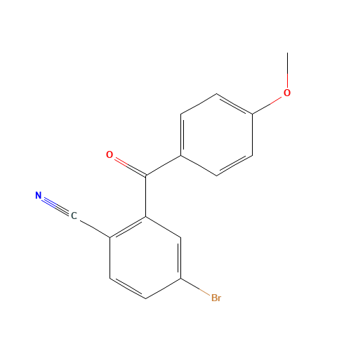 4-bromo-2-(4-methoxybenzoyl)benzonitrile (CAS: 946525-44-6) - Related Chemical Product