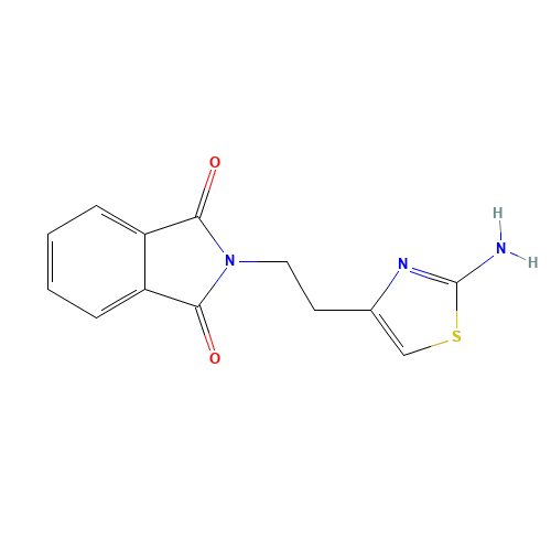 2-[2-(2-amino-1,3-thiazol-4-yl)ethyl]isoindole-1,3-dione (CAS: 91902-14-6) - Related Chemical Product