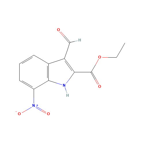 ethyl 3-formyl-7-nitro-1H-indole-2-carboxylate (CAS: 885273-53-0) - Related Chemical Product