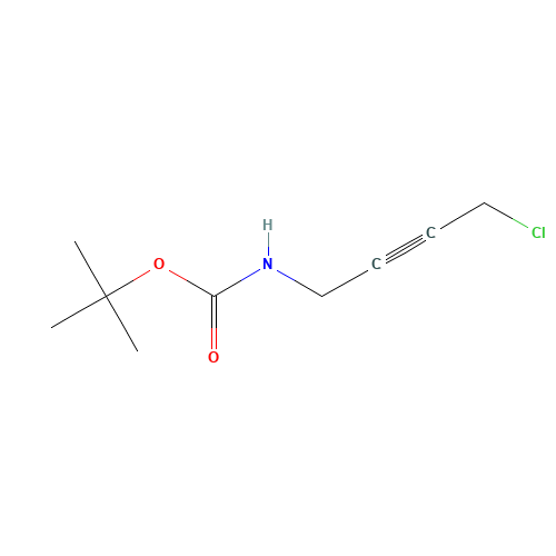 tert-butyl N-(4-chlorobut-2-ynyl)carbamate (CAS: 77369-60-9) - Related Chemical Product