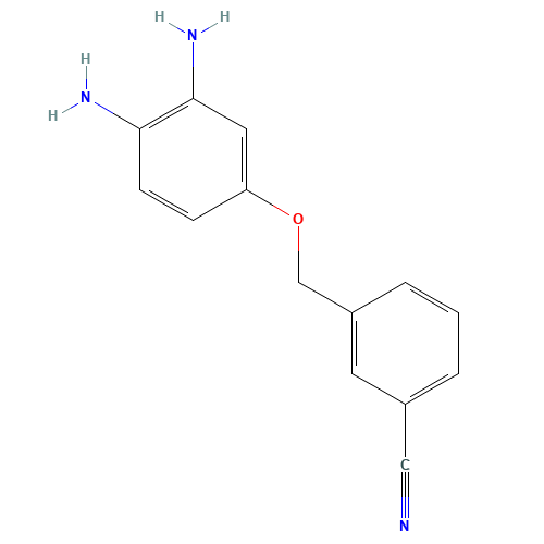 3-[(3,4-diaminophenoxy)methyl]benzonitrile (CAS: 1262788-67-9) - Related Chemical Product