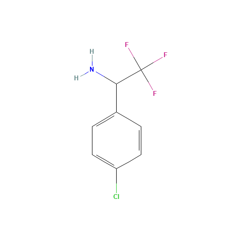 1-(4-chlorophenyl)-2,2,2-trifluoroethanamine (CAS: 65686-86-4) - Related Chemical Product