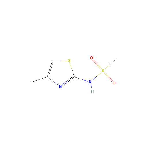 N-(4-methyl-1,3-thiazol-2-yl)methanesulfonamide (CAS: 64932-38-3) - Related Chemical Product