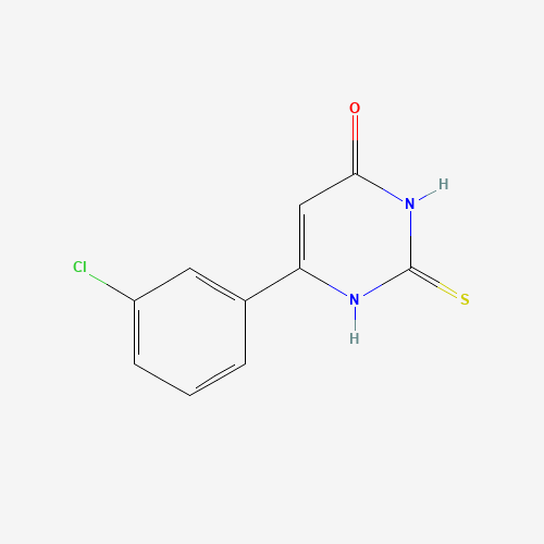 6-(3-chlorophenyl)-2-sulfanylidene-1H-pyrimidin-4-one (CAS: 36309-40-7) - Related Chemical Product