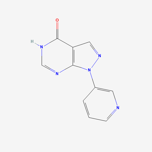 1-pyridin-3-yl-2H-pyrazolo[3,4-d]pyrimidin-4-one (CAS: 650638-18-9) - Related Chemical Product