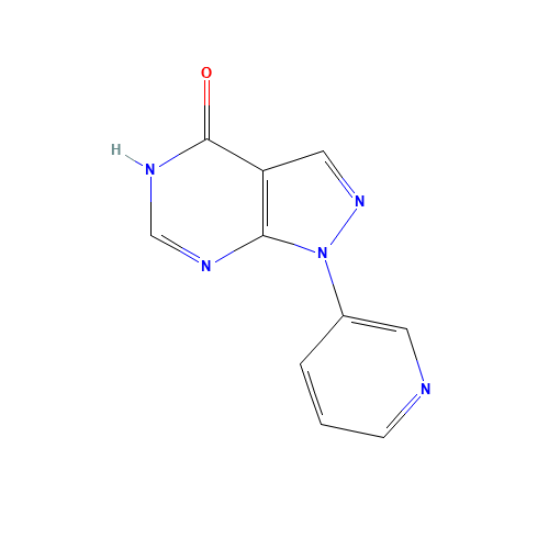 1-pyridin-3-yl-2H-pyrazolo[3,4-d]pyrimidin-4-one (CAS: 650638-18-9) - Related Chemical Product