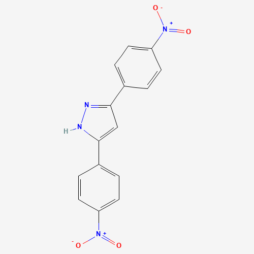 3,5-bis(4-nitrophenyl)-1H-pyrazole (CAS: 59548-24-2) - Related Chemical Product
