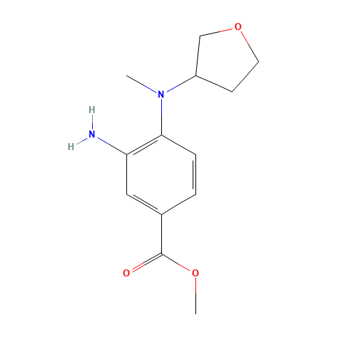 methyl 3-amino-4-[methyl(oxolan-3-yl)amino]benzoate (CAS: 1168138-67-7) - Related Chemical Product