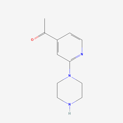 1-(2-piperazin-1-ylpyridin-4-yl)ethanone (CAS: 1211584-68-7) - Related Chemical Product