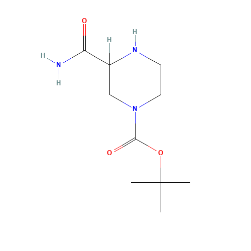 tert-butyl 3-carbamoylpiperazine-1-carboxylate (CAS: 112257-24-6) - Related Chemical Product