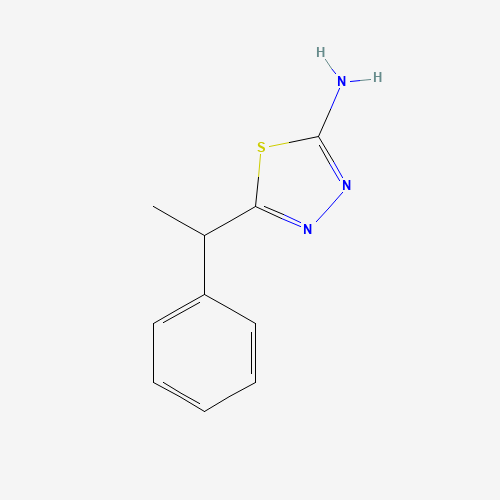 5-(1-phenylethyl)-1,3,4-thiadiazol-2-amine (CAS: 88742-94-3) - Related Chemical Product