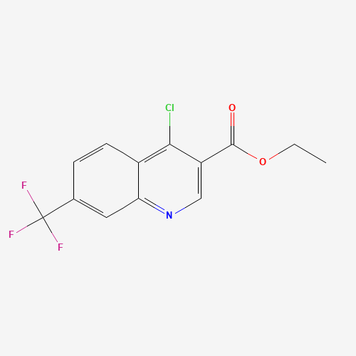 ethyl 4-chloro-7-(trifluoromethyl)quinoline-3-carboxylate (CAS: 21168-42-3) - Related Chemical Product