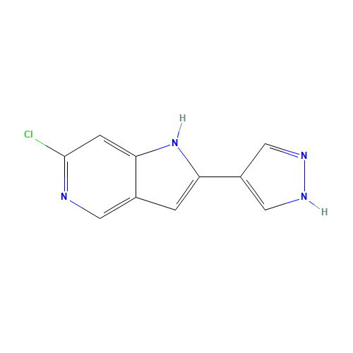 6-chloro-2-(1H-pyrazol-4-yl)-1H-pyrrolo[3,2-c]pyridine (CAS: 1400286-66-9) - Related Chemical Product