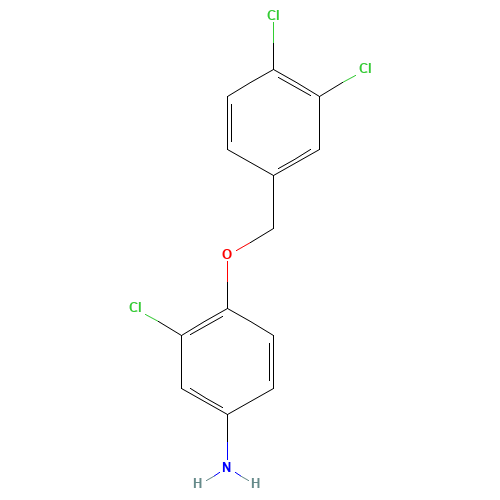 3-chloro-4-[(3,4-dichlorophenyl)methoxy]aniline (CAS: 1039922-08-1) - Related Chemical Product