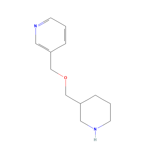 3-(piperidin-3-ylmethoxymethyl)pyridine (CAS: 933717-17-0) - Related Chemical Product