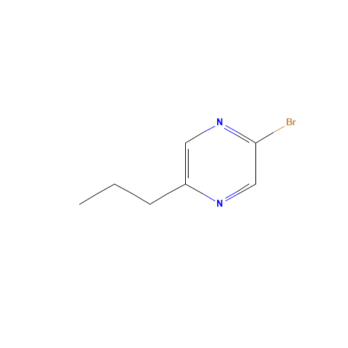 2-bromo-5-propylpyrazine (CAS: 156573-08-9) - Related Chemical Product