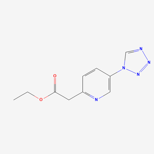 ethyl 2-[5-(tetrazol-1-yl)pyridin-2-yl]acetate (CAS: 1374574-97-6) - Related Chemical Product